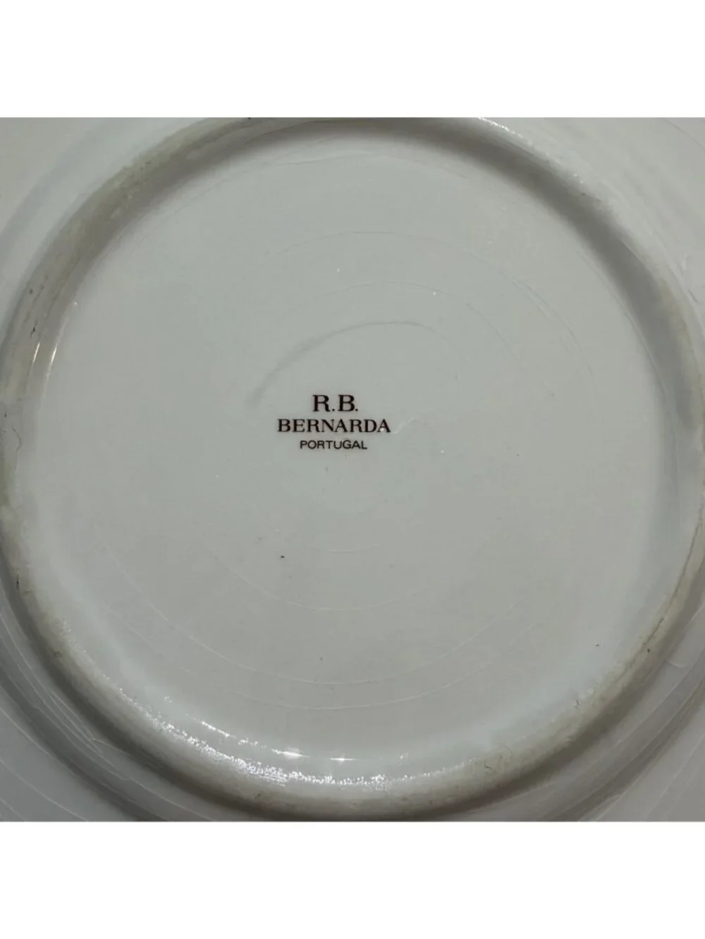Williams Sonoma RB Bernarda Portugal Floral Salad Plates Hydrangea Set of 6 VTG